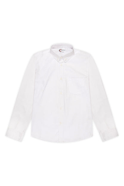Boys Long Sleeve Oxford Shirt