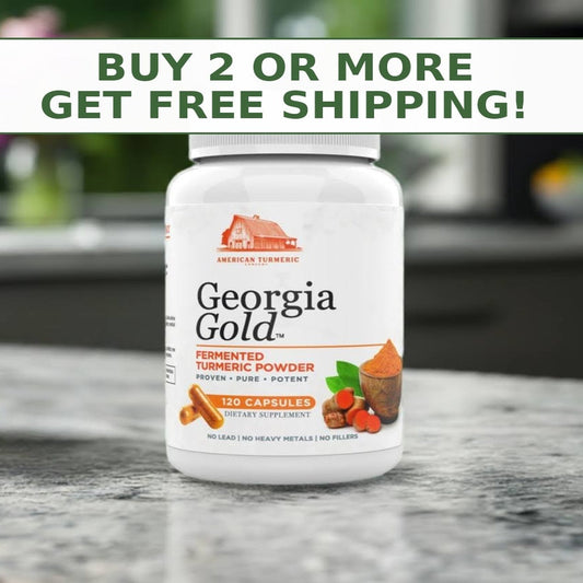 Naturally Fermented Turmeric Capsules – Lead-Free, Enhanced Bioavailability – 120 Count