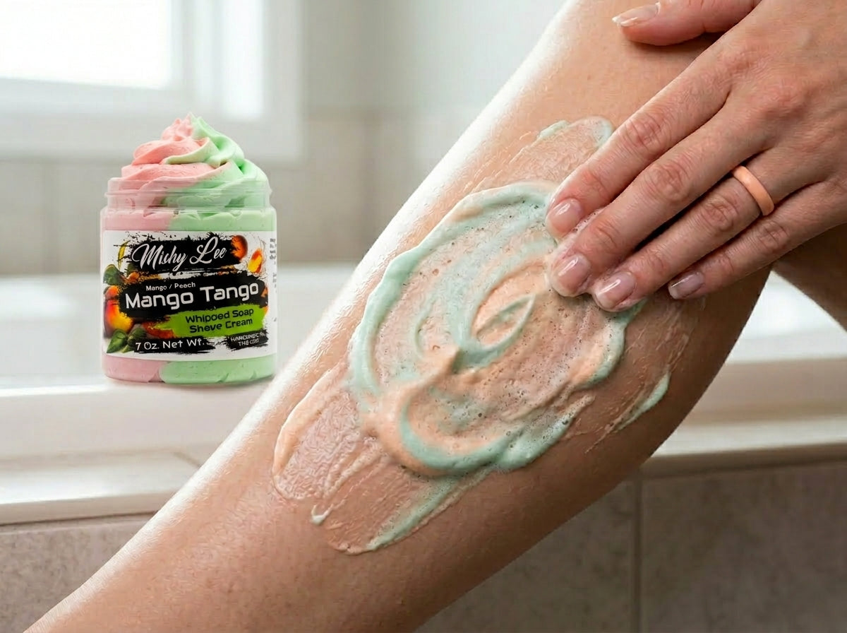 Mango Tango Whipped Soap and Shave Cream