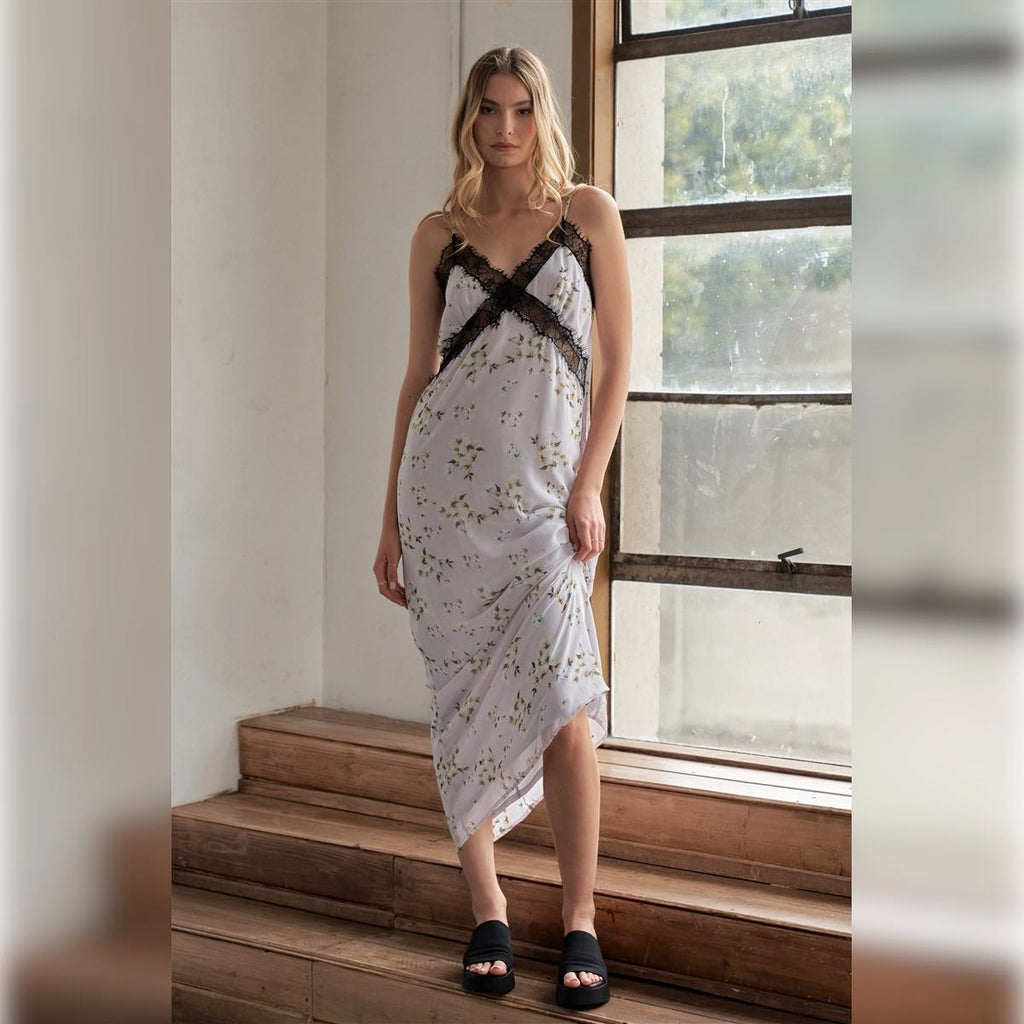 Lilac Slip Dress