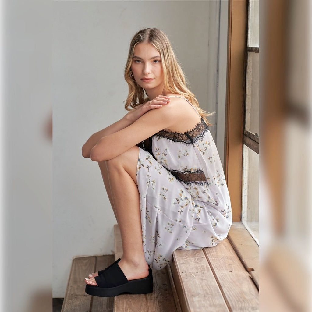 Lilac Slip Dress