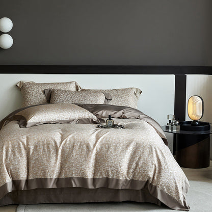 Luxury American 120S Tencel Cotton Jacquard  Bedding Set | 3CARATS