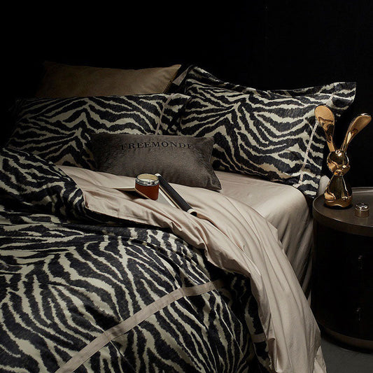 Luxury Vintage Style 160TC Long-Staple Cotton Bedding Set | 3CARATS