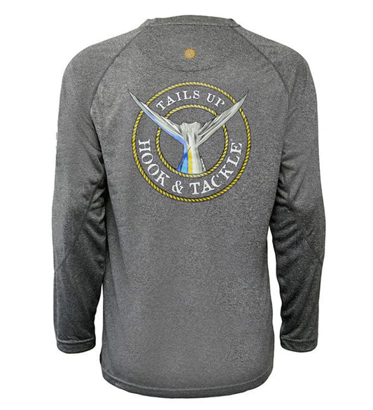 Men's Tails Up L/S UV Fishing Shirt