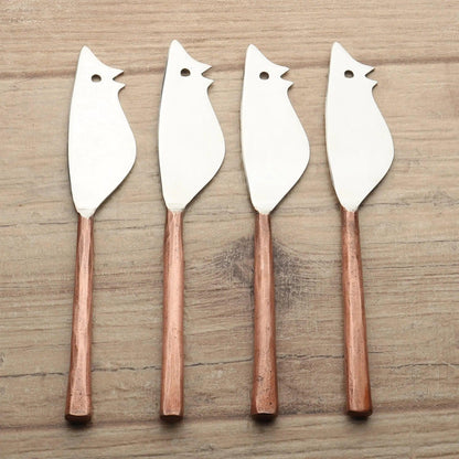 MEDICKI RATONCITO CHEESE SPREADER/KNIFE 4 PC. SET