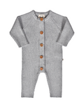 Jamie Magnetic Romper in Gray Melange