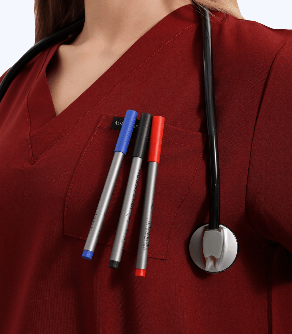 Mae Scrub Top