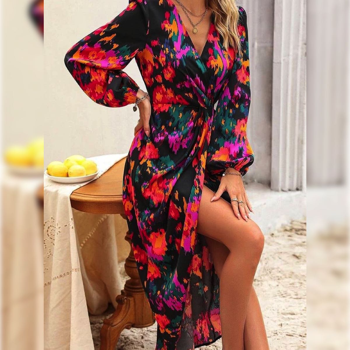 Mirage Dress in Black