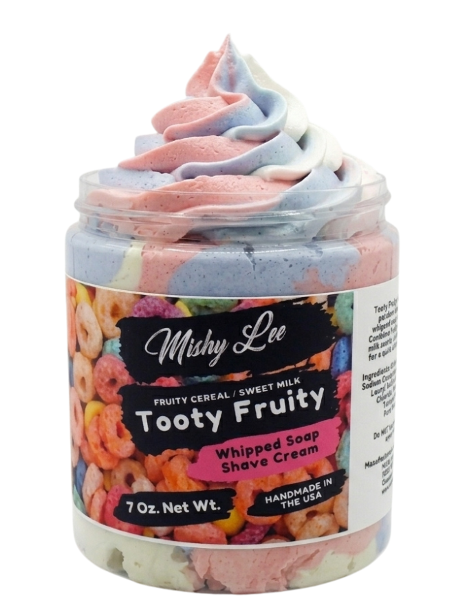 Tooty Fruity Whipped Soap and Shave Cream