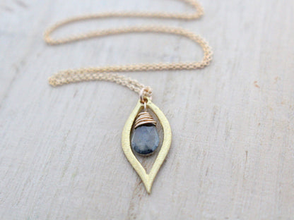 Dew Necklace (Multiple Stones Available)