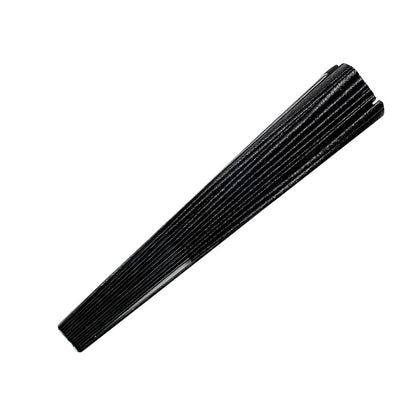 Black Sparkle All Night Long XL Hand Fan