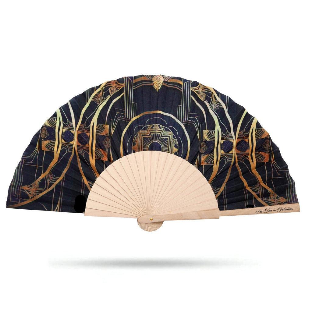 Art Deco Hand Fan