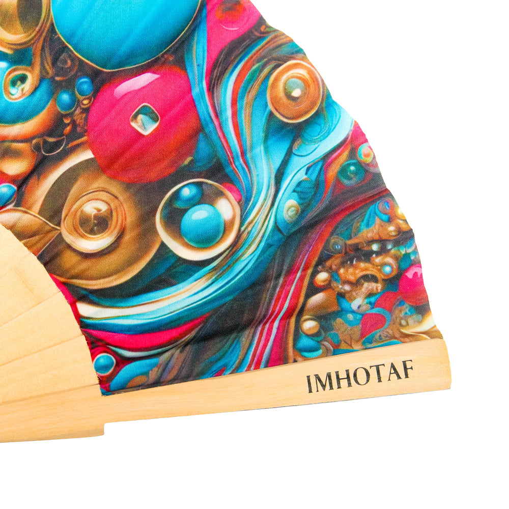 Stellar Jewels Hand Fan