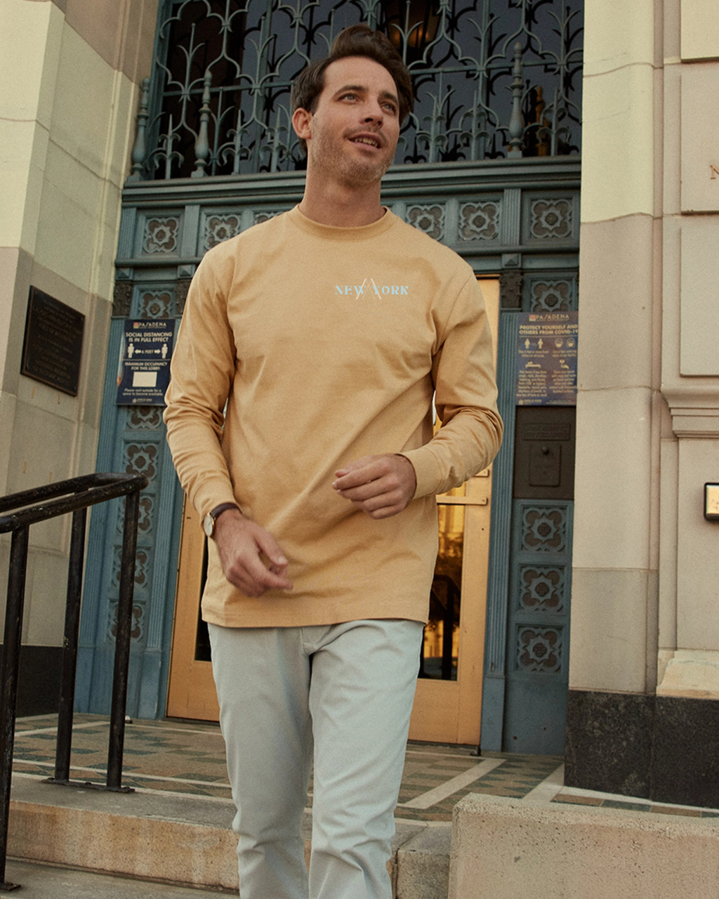 MAPA New York Heavyweight Long Sleeve Tee