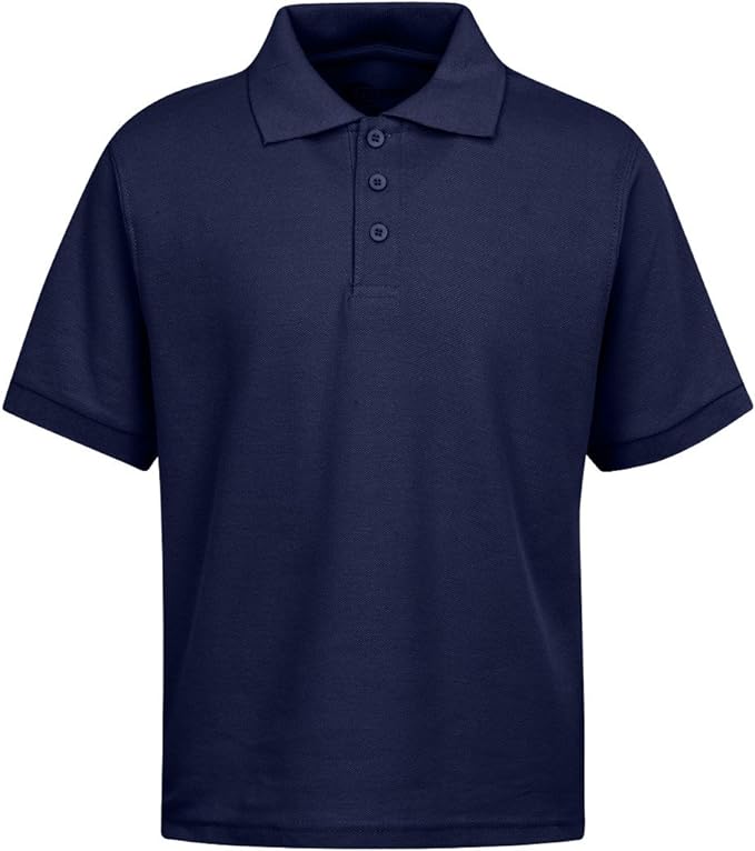 Toddlers Short Sleeve Pique Polo Shirt