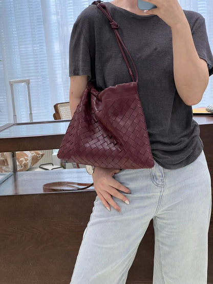 Elegant Retro Luxury Handbag in First Layer Cowhide