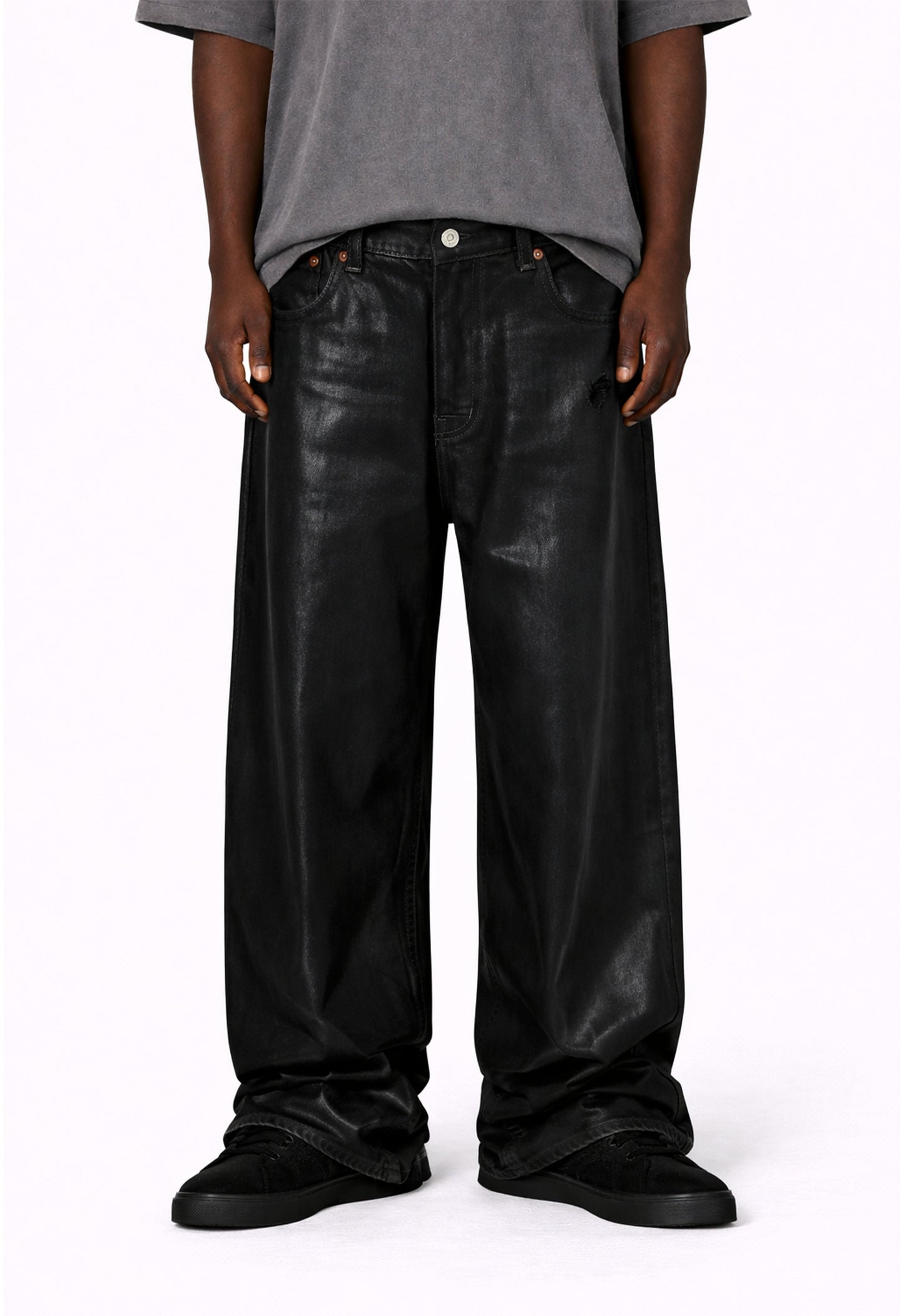 JUMBO WAXED DENIM