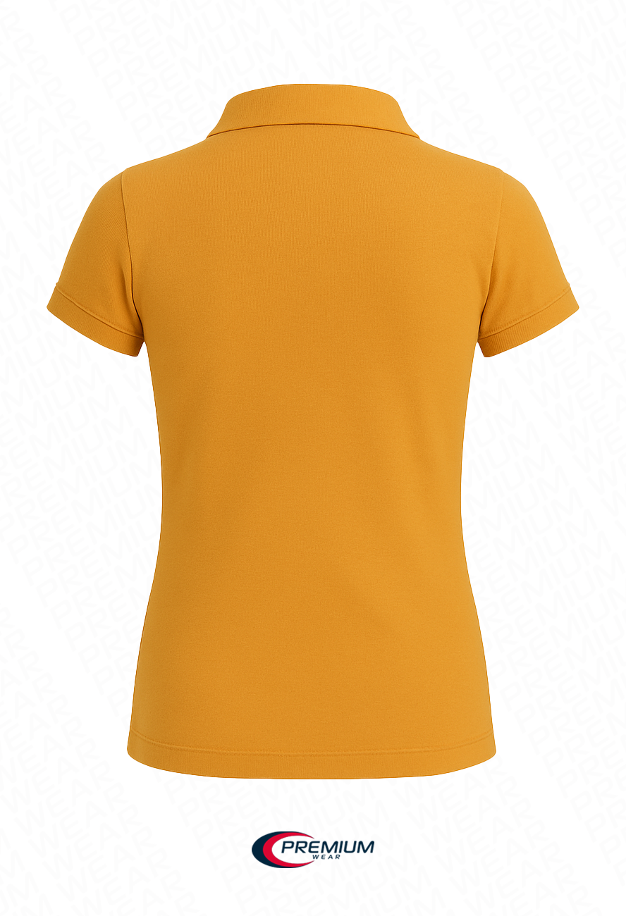 Juniors Short Sleeve Pique Polo Shirt - BIG SIZE