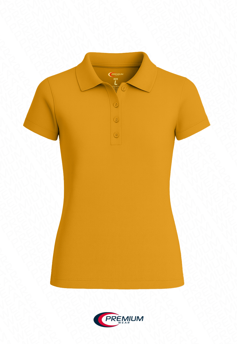 Juniors Short Sleeve Pique Polo Shirt