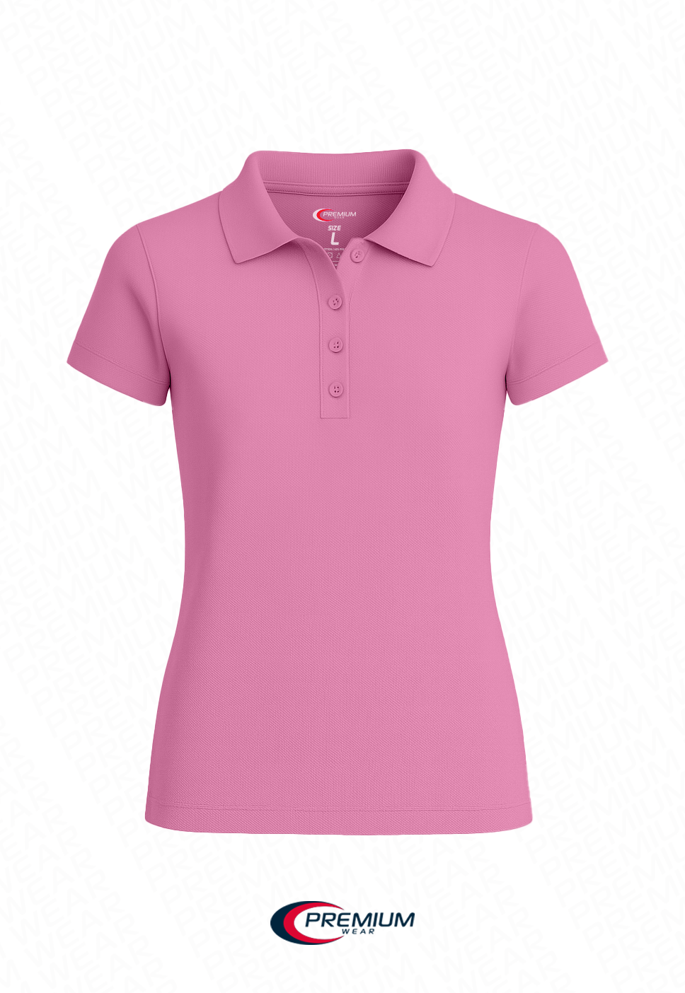 Juniors Short Sleeve Pique Polo Shirt