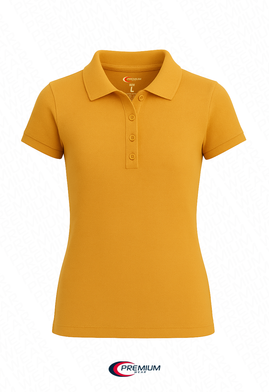 Juniors Short Sleeve Pique Polo Shirt