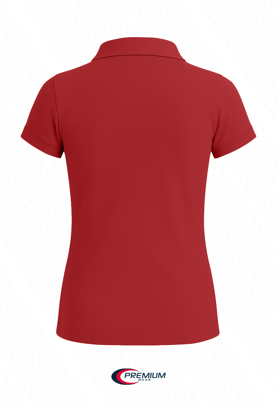 Juniors Short Sleeve Pique Polo Shirt - BIG SIZE