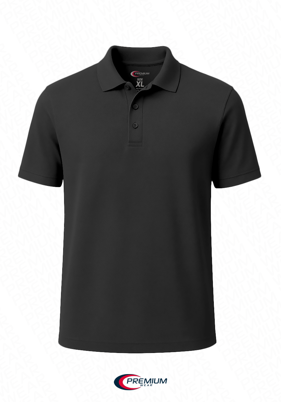 Men's Dri Fit Moisture Wicking Polo Shirt - Big Size