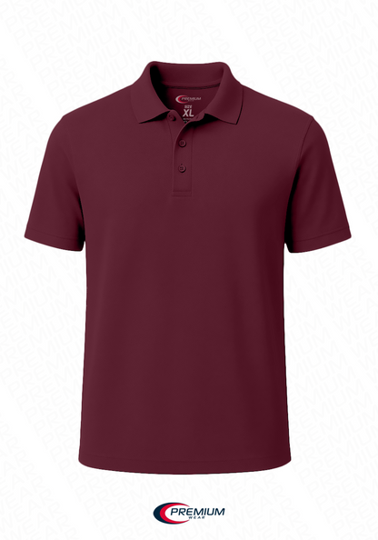 Men's Dri Fit Moisture Wicking Polo Shirt - Big Size