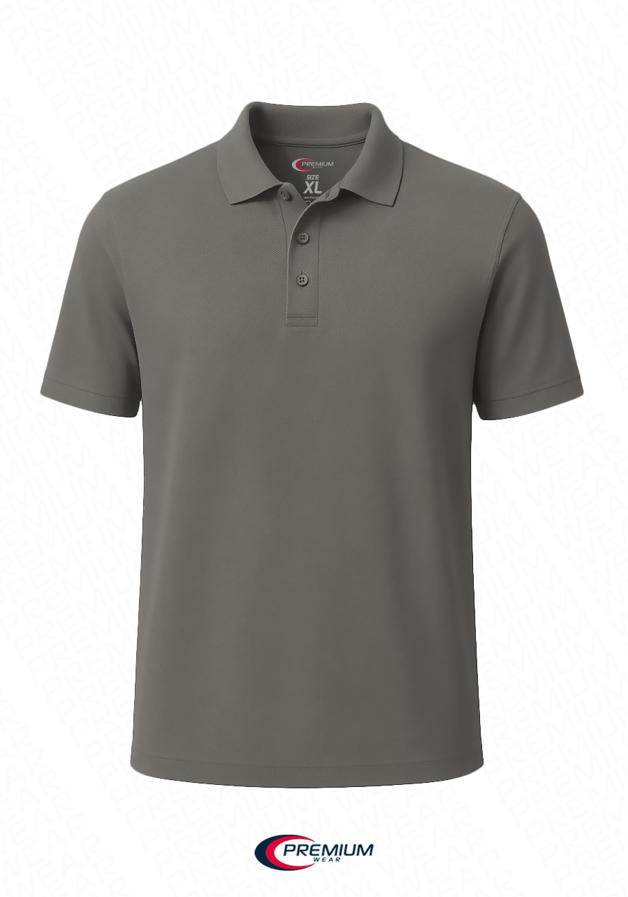 Men's Dri Fit Moisture Wicking Polo Shirt - Big Size