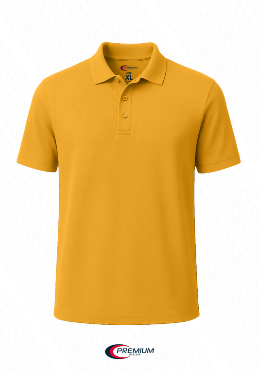 Men's Dri Fit Moisture Wicking Polo Shirt - Big Size