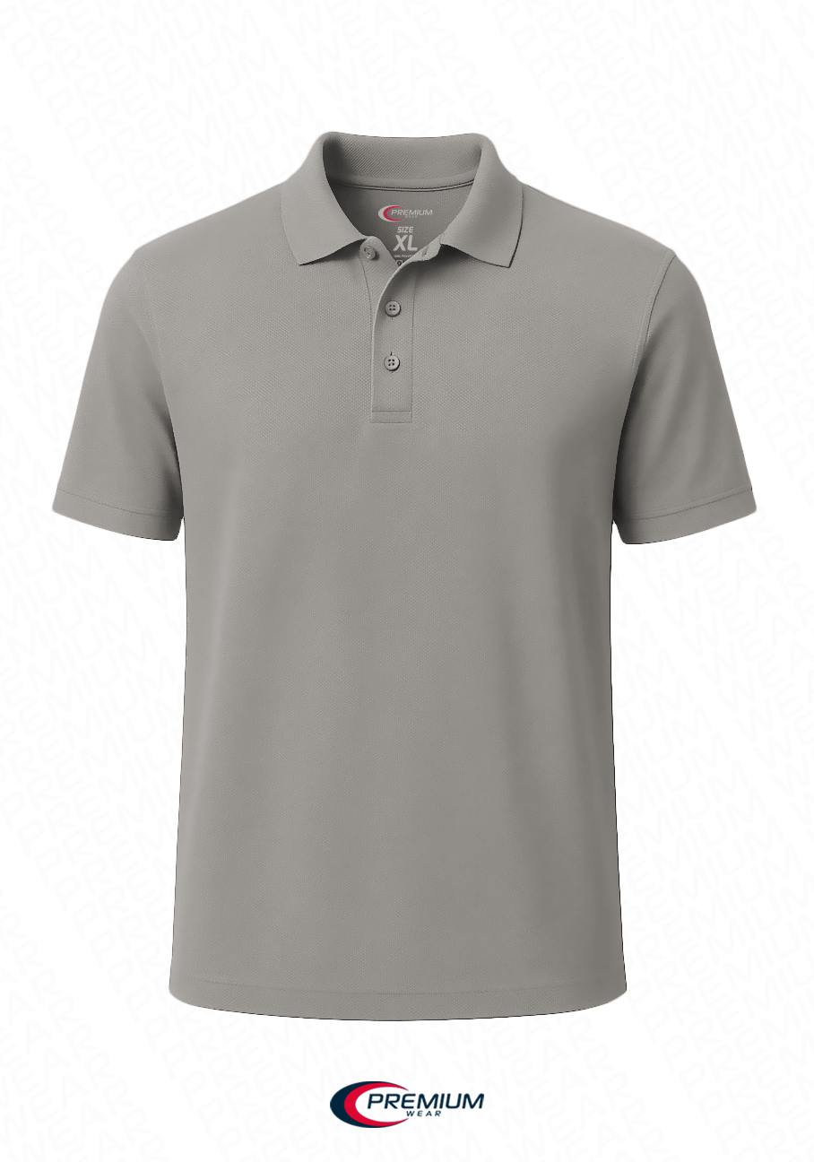Men's Dri Fit Moisture Wicking Polo Shirt - Big Size