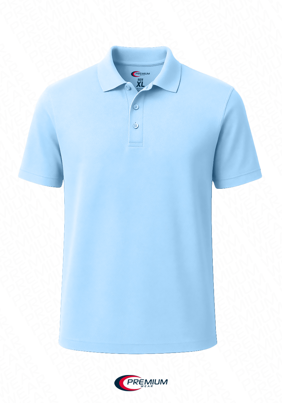 Men's Dri Fit Moisture Wicking Polo Shirt - Big Size