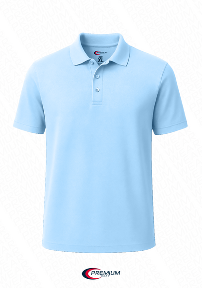 Men's Dri Fit Moisture Wicking Polo Shirt - Big Size