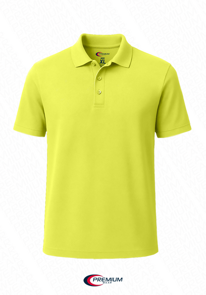 Men's Dri Fit Moisture Wicking Polo Shirt - Big Size