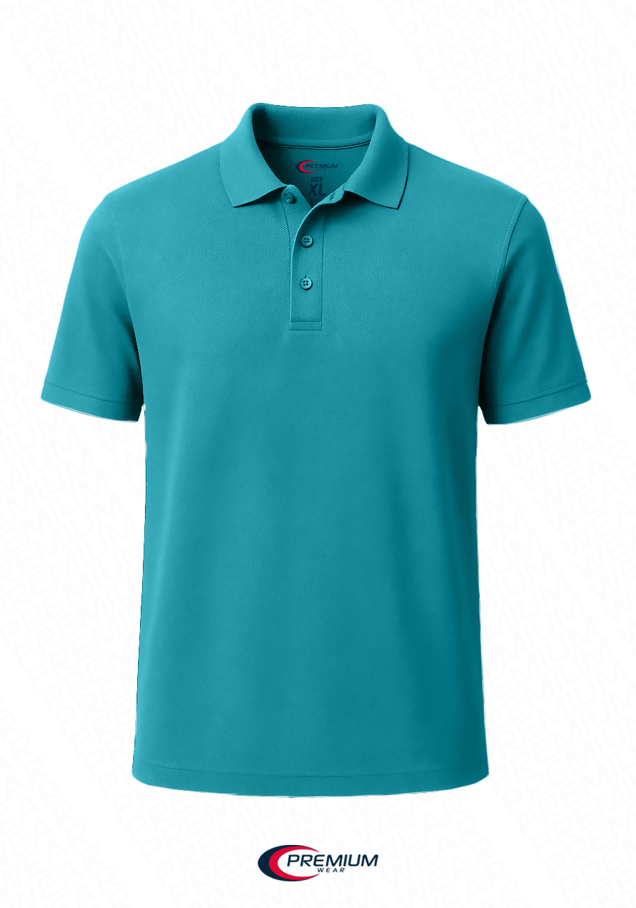 Men's Dri Fit Moisture Wicking Polo Shirt - Big Size