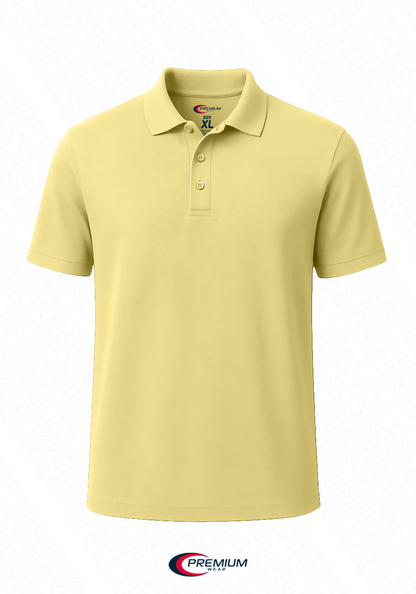 Men's Dri Fit Moisture Wicking Polo Shirt - Big Size
