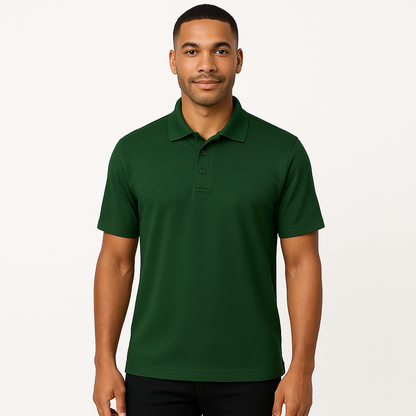 Men's Dri Fit Moisture Wicking Polo Shirt - Big Size