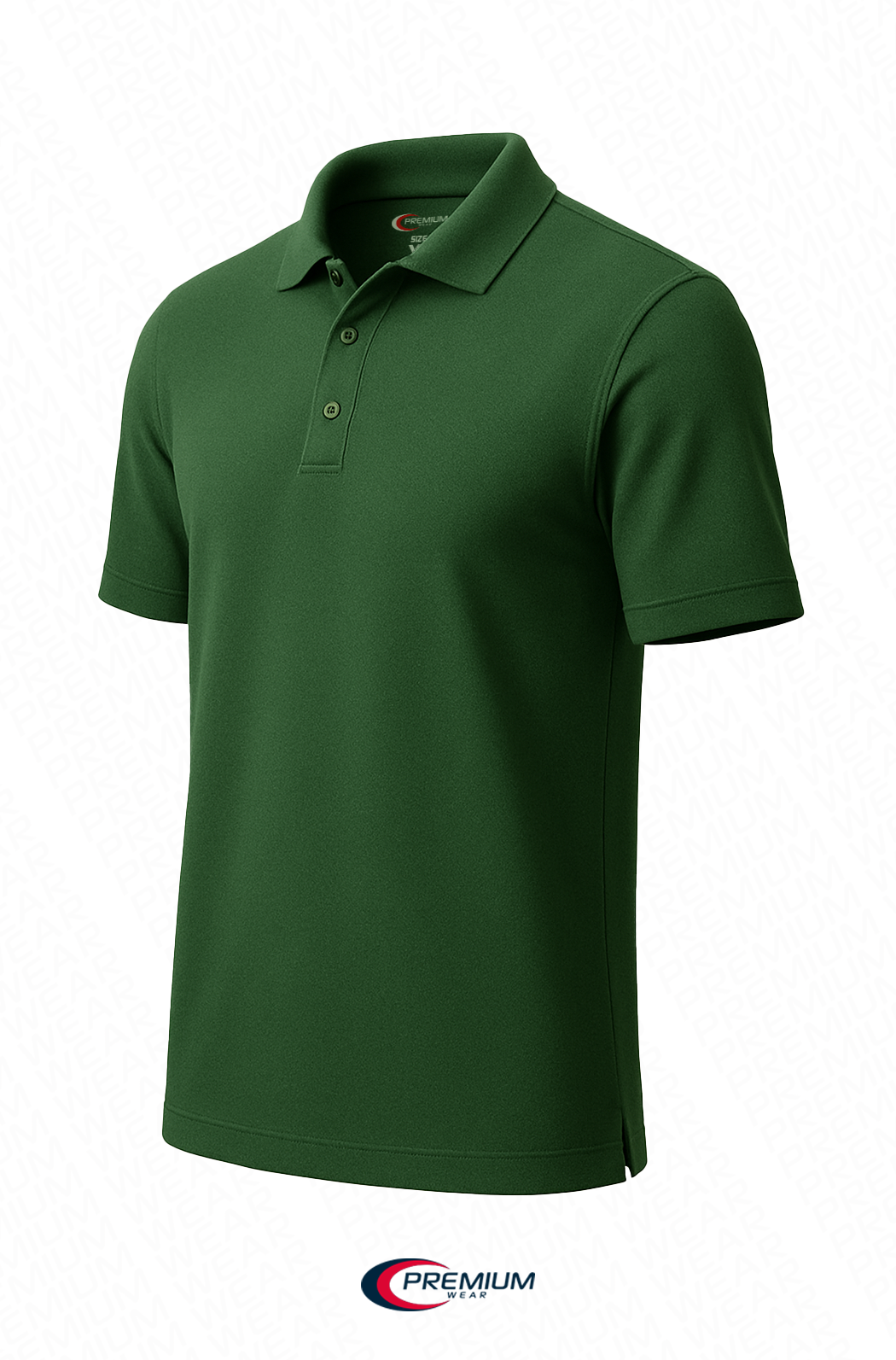 Men's Dri Fit Moisture Wicking Polo Shirt - Big Size