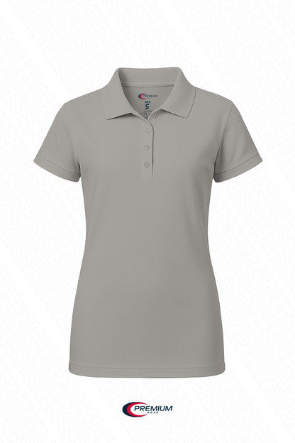 Juniors Short Sleeve Dri Fit Moisture Wicking Polo Shirt