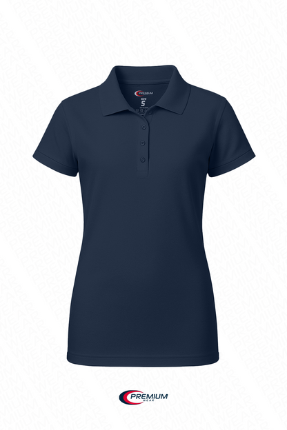 Juniors Short Sleeve Dri Fit Moisture Wicking Polo Shirt