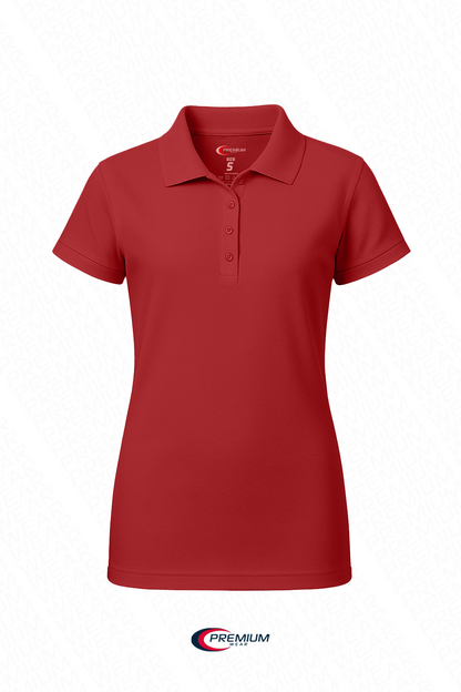 Juniors Short Sleeve Dri Fit Moisture Wicking Polo Shirt