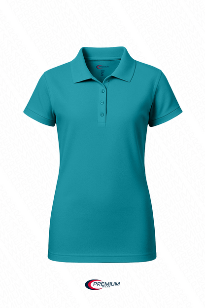 Juniors Short Sleeve Dri Fit Moisture Wicking Polo Shirt