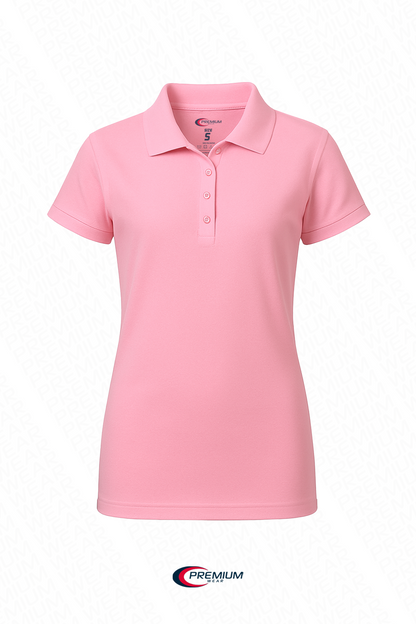 Juniors Short Sleeve Dri Fit Moisture Wicking Polo Shirt