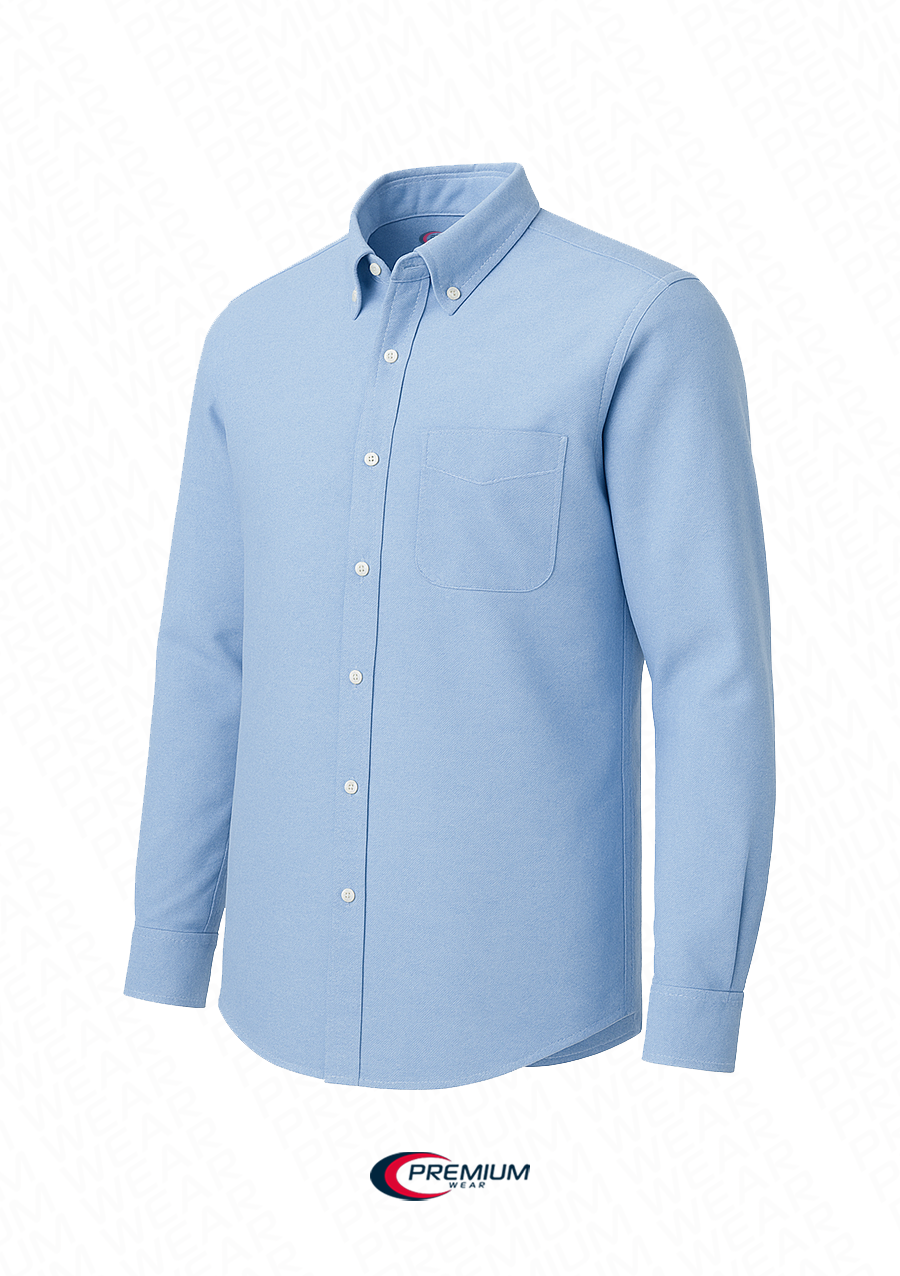 Men's Long Sleeve Oxford Shirt