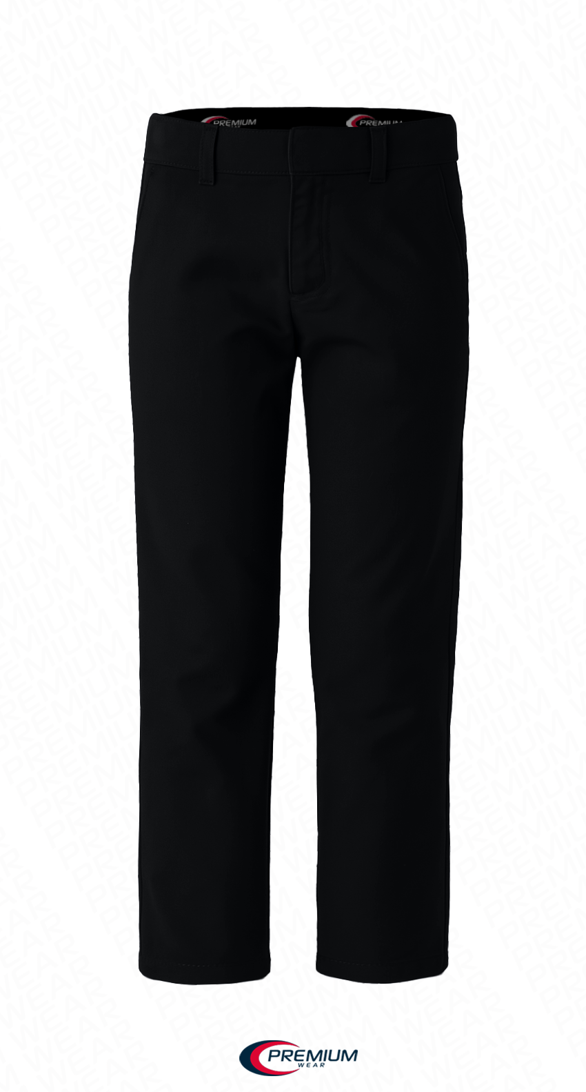 Girls Flat Front Pants