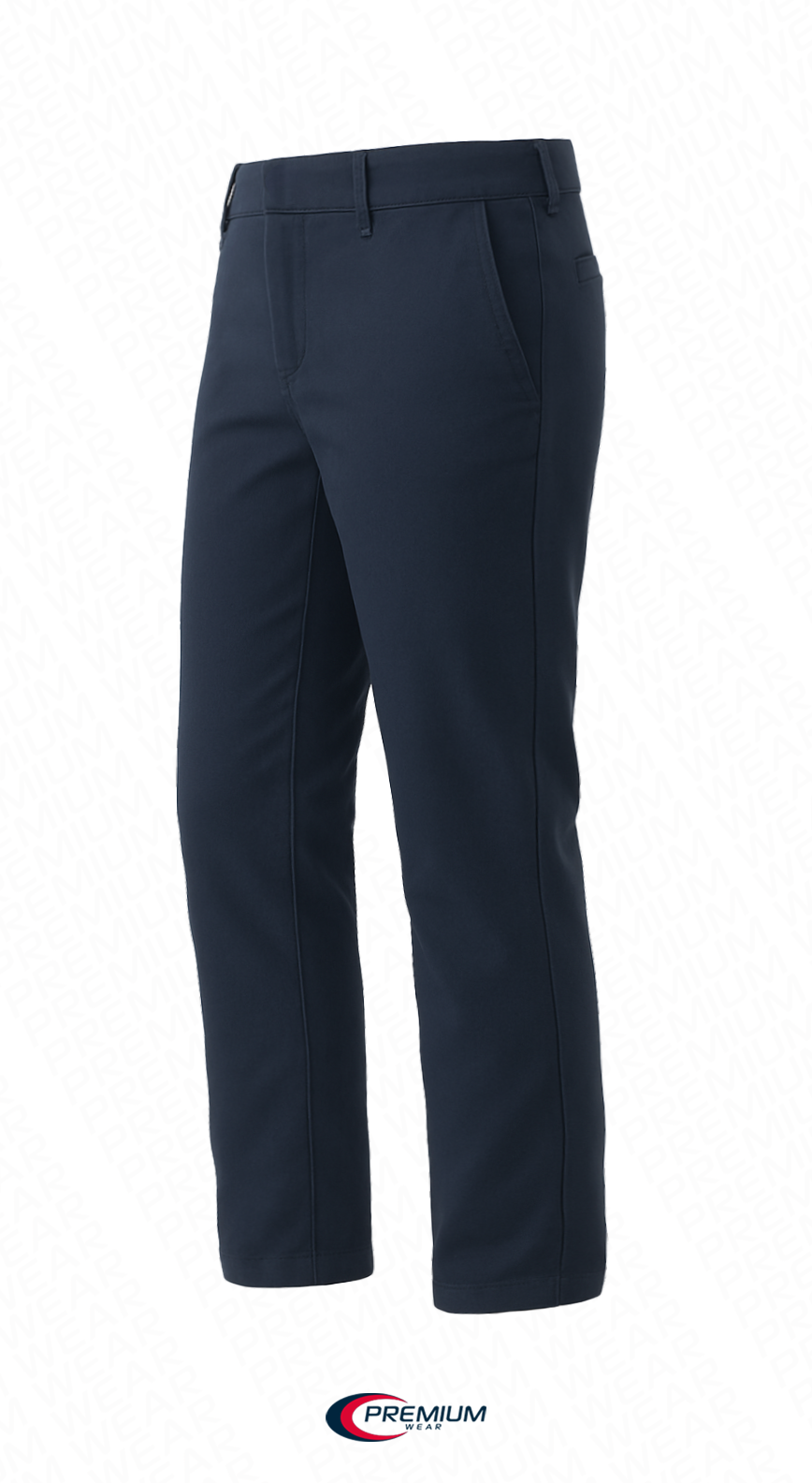 Girls Flat Front Pants