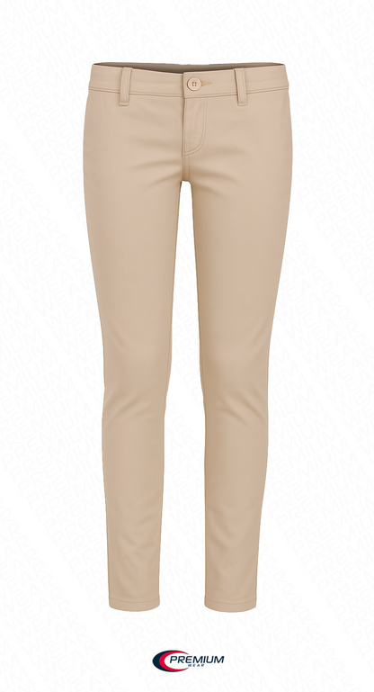 Juniors Skinny Stretch Pants - Big Size