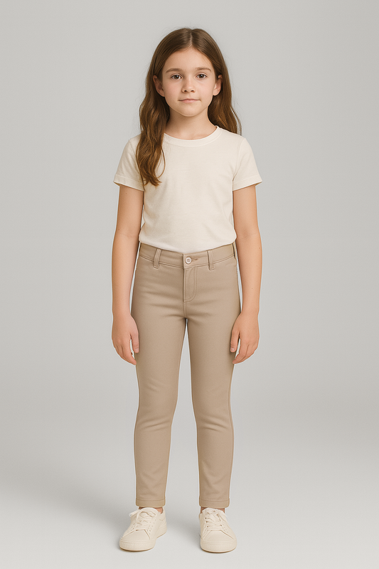 Girls Skinny Stretch Pants