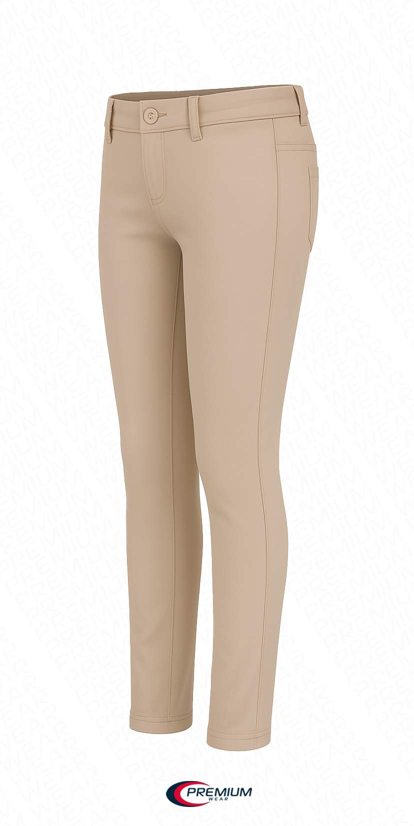 Juniors Skinny Stretch Pants - Big Size