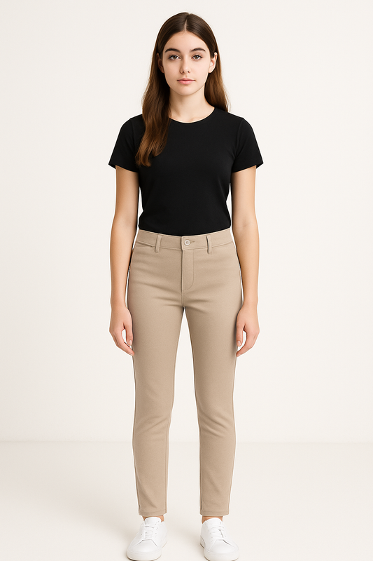 Juniors Skinny Stretch Pants - Big Size
